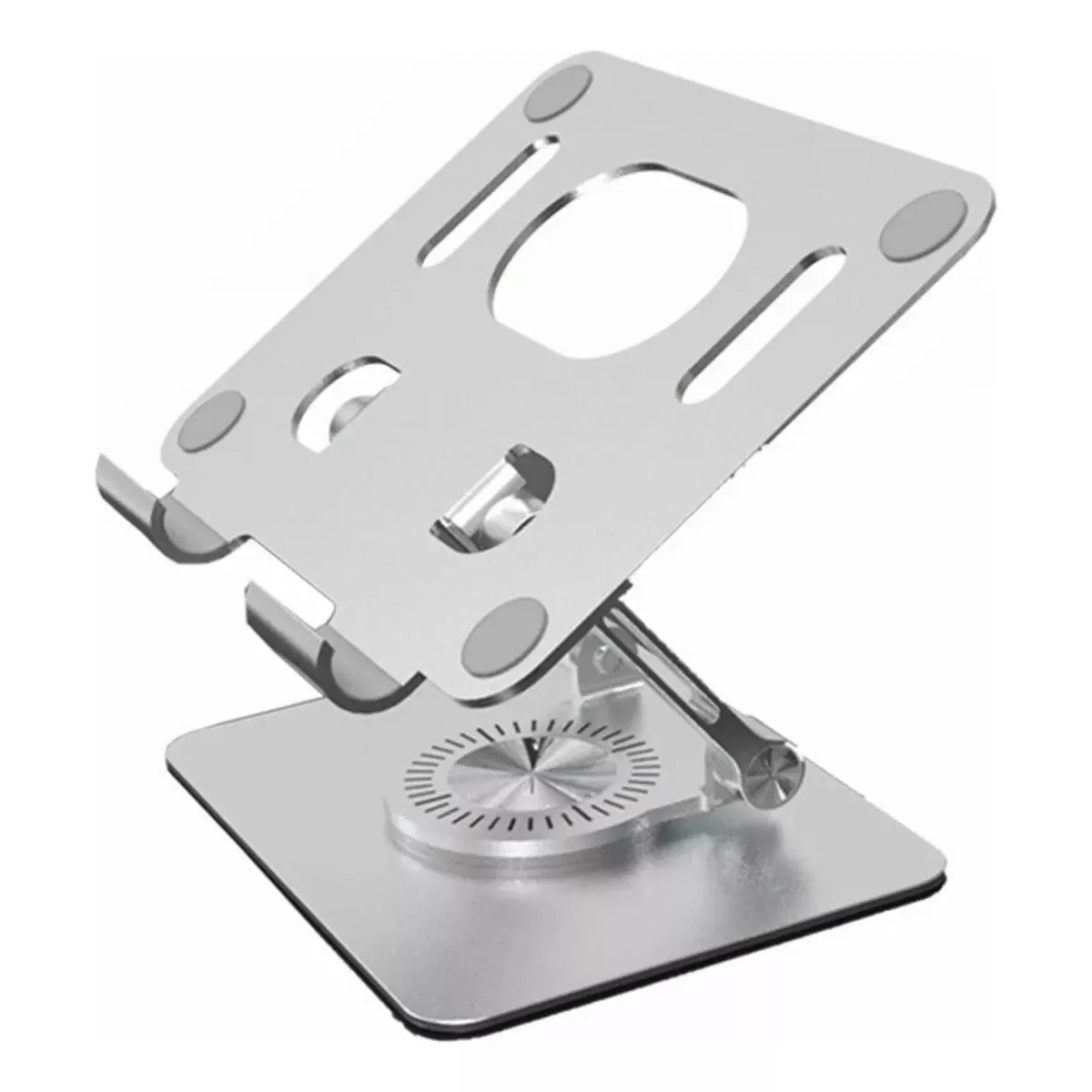 Foto 2 pulgar | Soporte Tablet Ajustable Plegable Giratorio 360 Eo Safe Imports Esi-17314 Plata