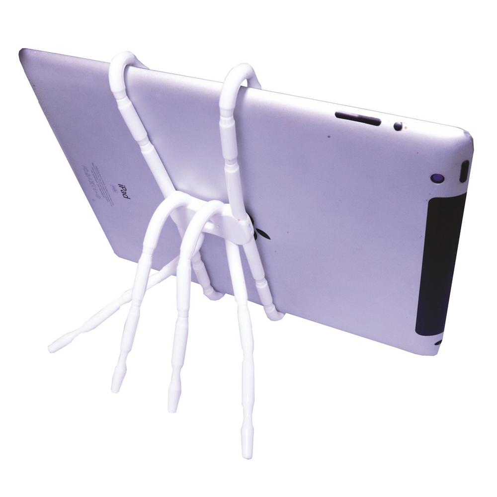 Stand Base Blanca Multiposiciones Compatible Con Ipad Tablet