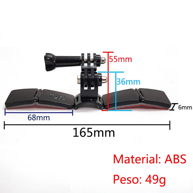 Foto 3 pulgar | Soporte Adhesivo de GoPro para Casco-Venta Internacional