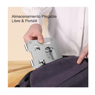 Foto 3 | Base De Soporte Ajustable Plegable Giratorio 360 Para Tablet Belug Plata