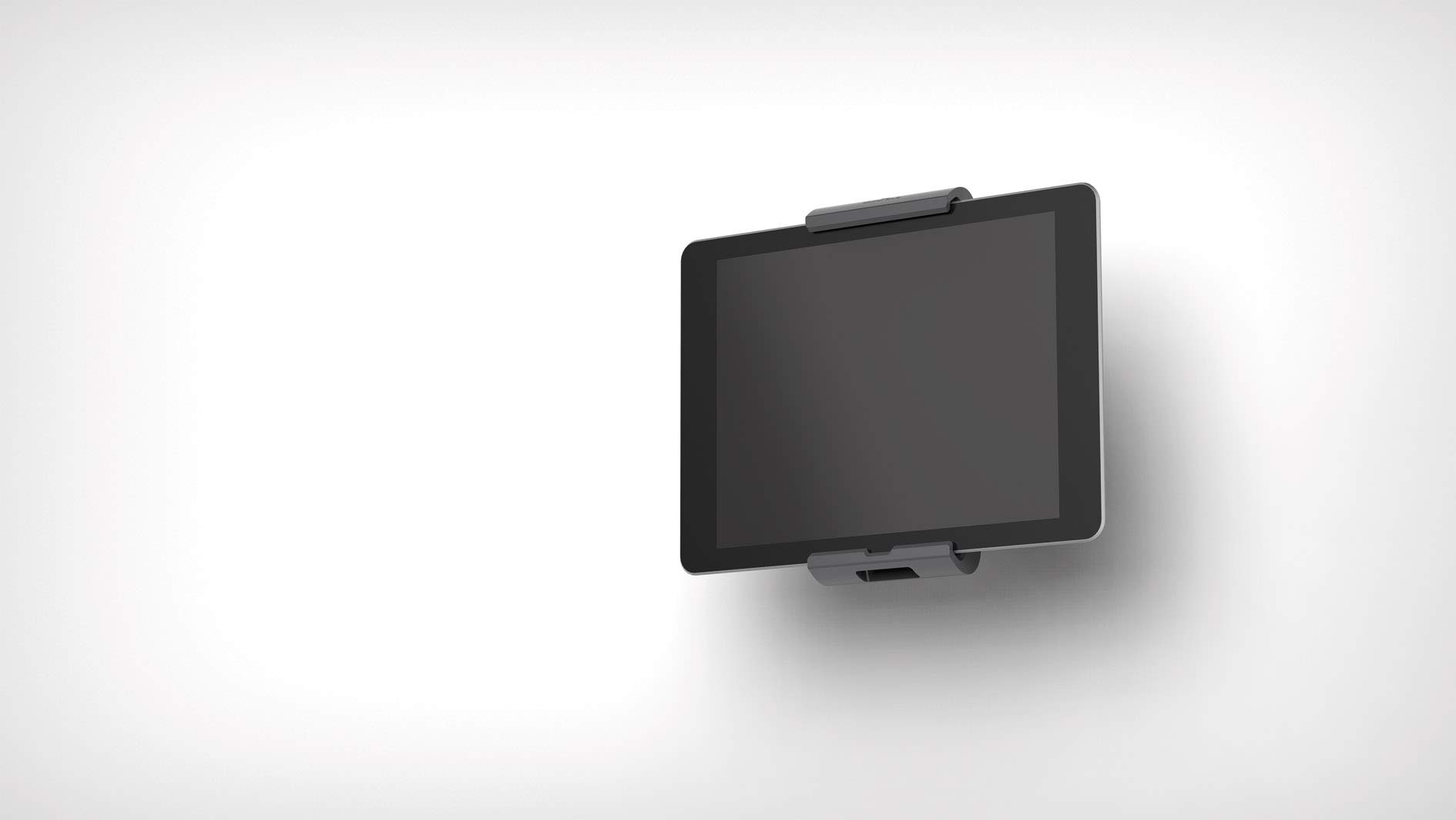 Foto 5 pulgar | Soporte De Pared Duradero Para Tablet, Plateado Y Gris Antracita - Venta Internacional.