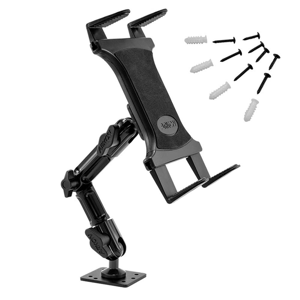 Foto 2 pulgar | Soporte Para Tableta Arkon Heavy-duty Con Base De Taladro Para Coche Y Pared - Venta Internacional.