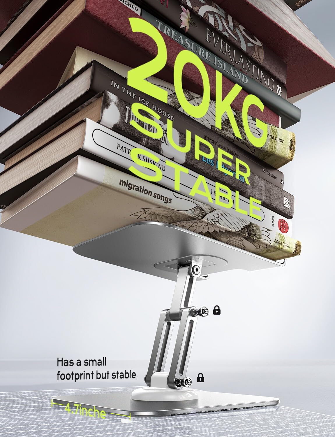 Foto 7 pulgar | Soporte Para Tableta Lisen 2025 Ajustable Para Ipad De 12,9 A 4,7 Pulgadas - Venta Internacional.