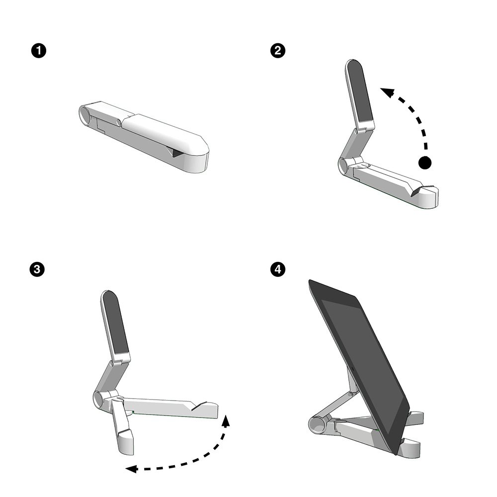 Foto 8 pulgar | Soporte Para Tableta Arkon, Portátil Y Ajustable De 7 A 12 Pulgadas - Venta Internacional.