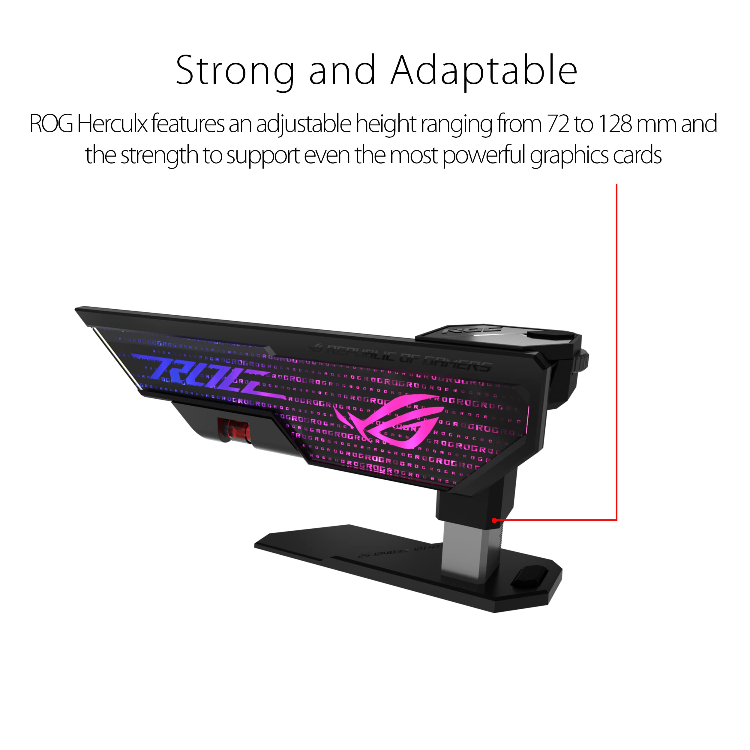 Foto 4 pulgar | Soporte Antihundimiento Para Tarjetas Gráficas Asus Rog Herculx - Venta Internacional.