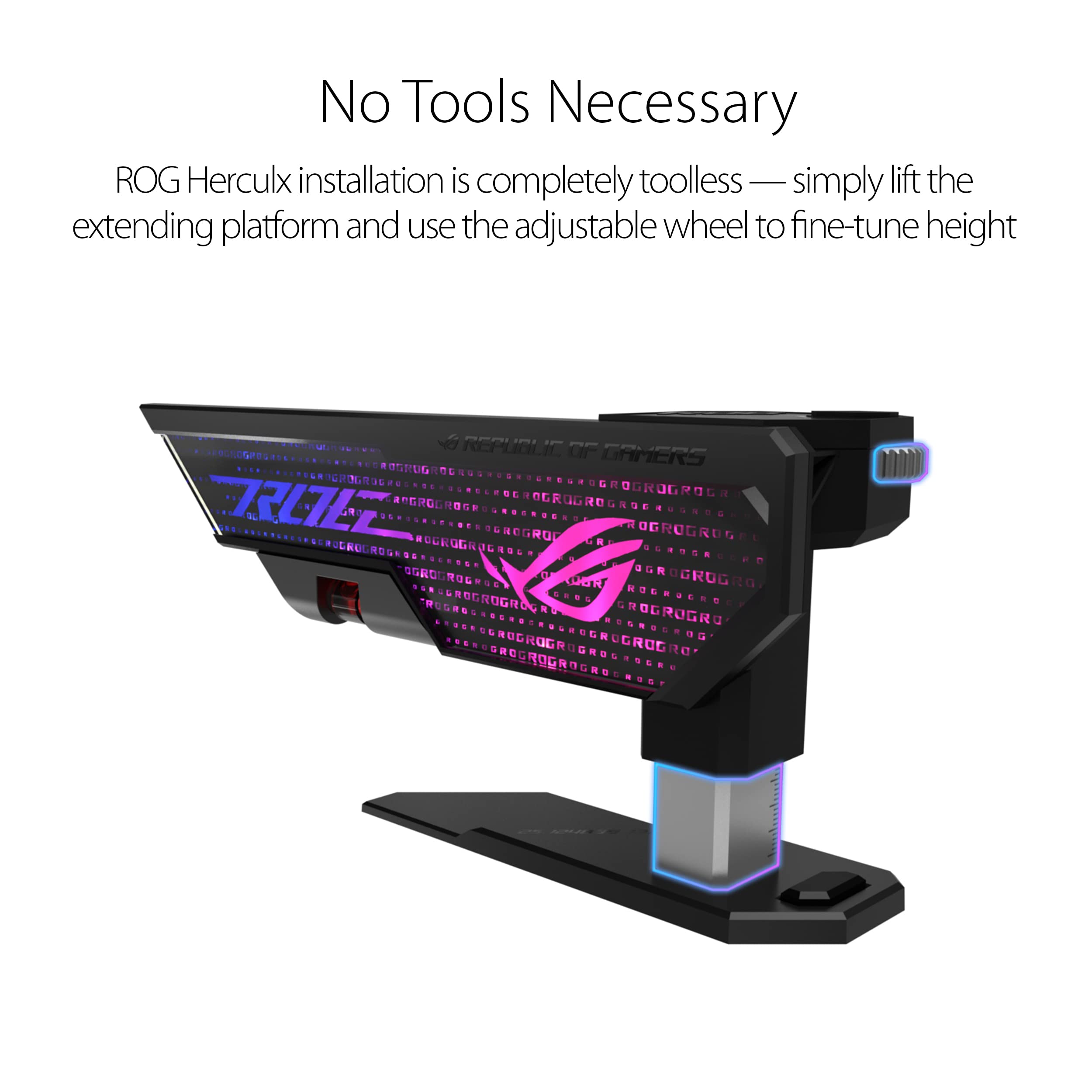 Foto 5 pulgar | Soporte Antihundimiento Para Tarjetas Gráficas Asus Rog Herculx - Venta Internacional.