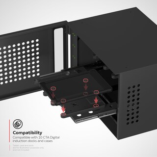 Foto 5 | Cabina De Carga Cta Digital Pow-licc10 Para 10 Tabletas - Venta Internacional.