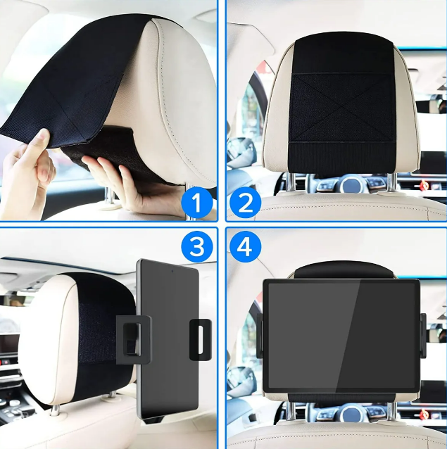 Foto 4 | Soporte Xtellar Celular Auto Carro Tablet Porta Para Ipad Adjustable