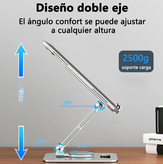 Foto 4 pulgar | Soporte Xtellar Tablet Pad Giratorio 360 Ángulo Ajustable Plegable
