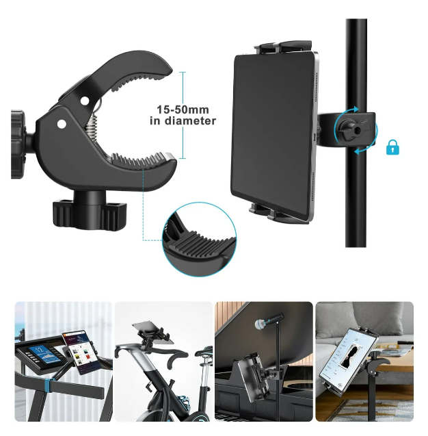 Foto 5 pulgar | Soporte Xtellar Tablet Ipad Para Bicicleta Spinning O Caminadora