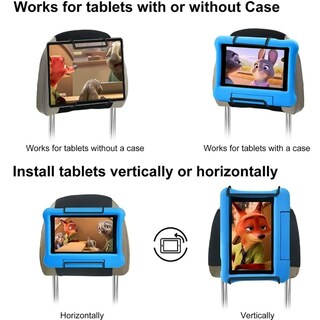 Foto 4 | Soporte Xtellar Porta Tablet Auto Cabecera Base Para Ipad Para Niños