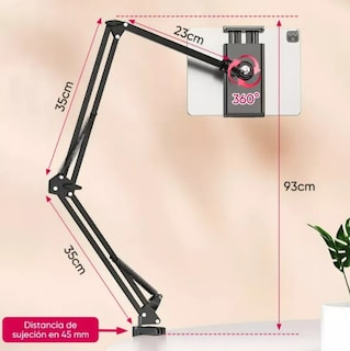 Foto 2 | Soporte Xtellar Ajustable Tablet Celular Ipad 360grados 13 Pulgadas