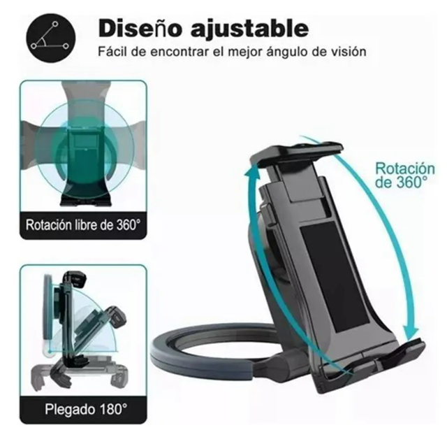Foto 5 pulgar | Soporte Xtellar De Tableta Ajustable Plegable Giratorio360 Para Ipad