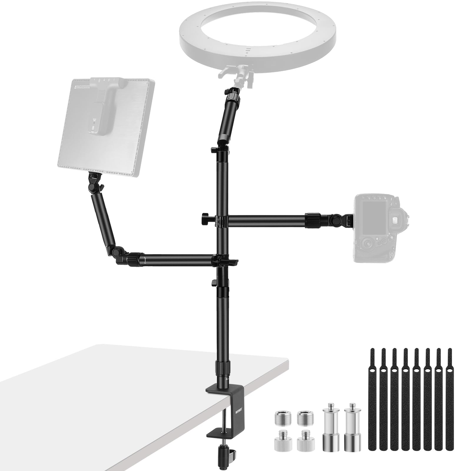 Foto 1 | Soporte De Escritorio Para Cámara Neewer St008 Con 2 Brazos - Venta Internacional.