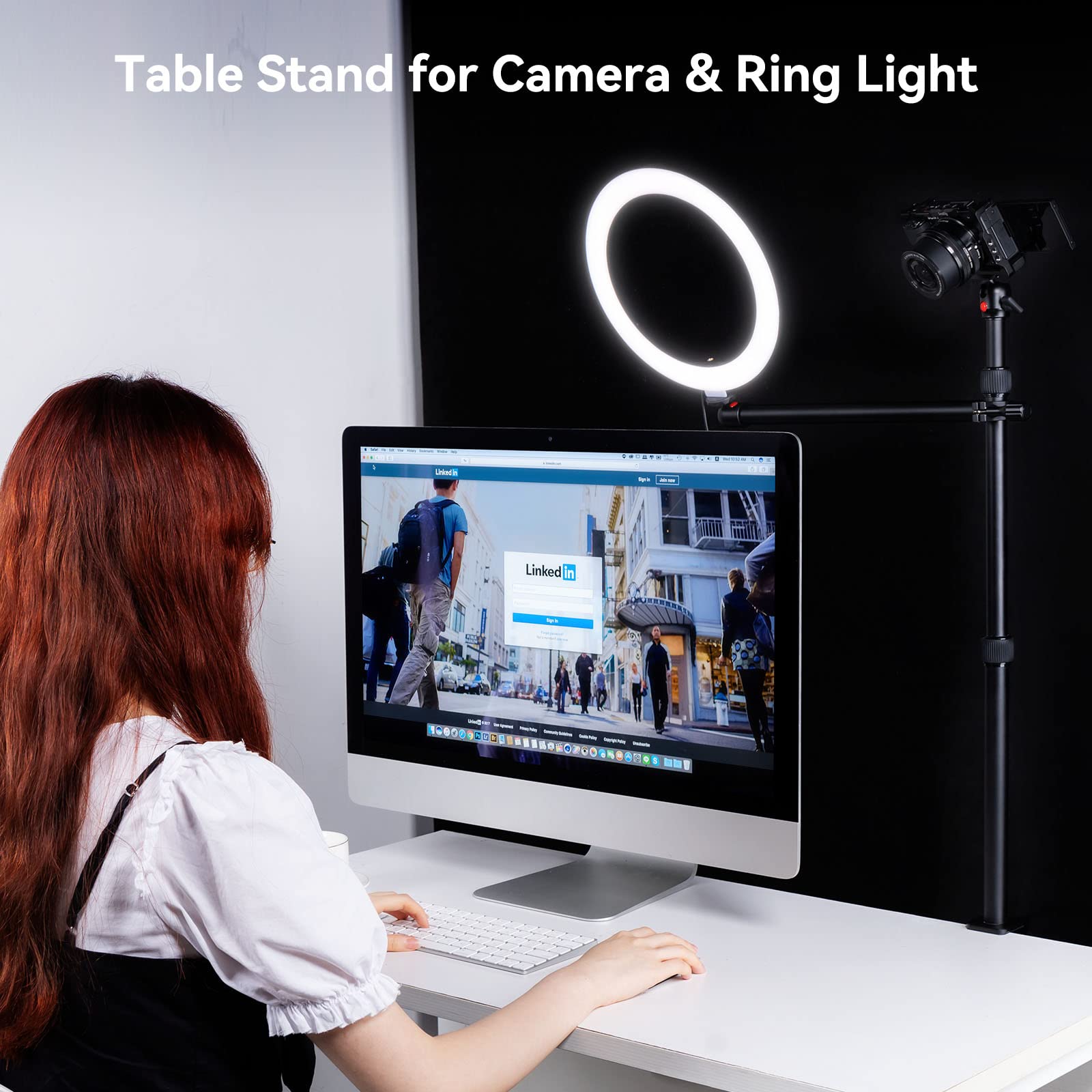 Foto 2 | Soporte De Mesa Smallrig 3992 Con Brazo Mágico Y Cabeza Esférica - Venta Internacional.