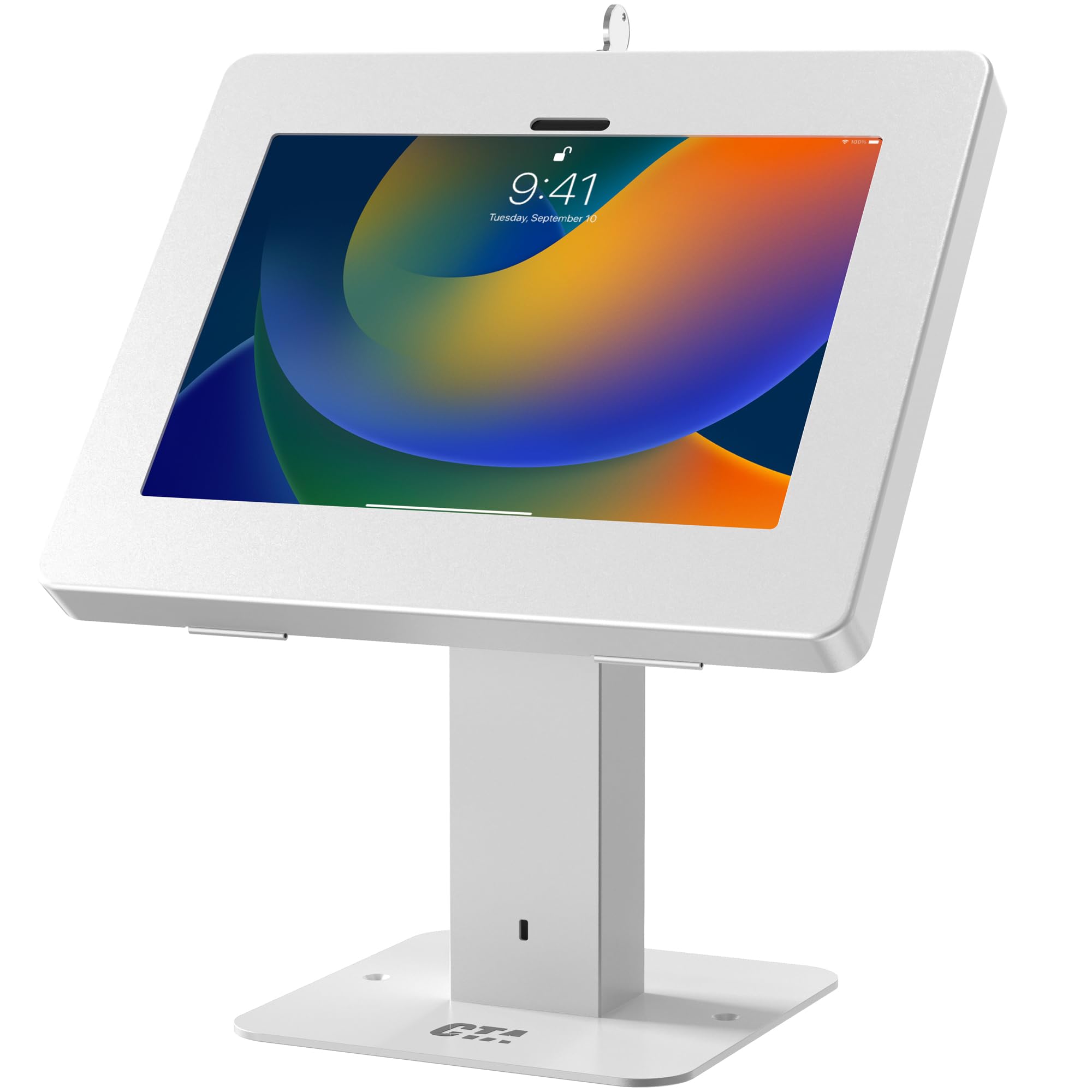 Foto 2 pulgar | Soporte De Sobremesa Cta Digital Sleek Para Tabletas Ipad, Color Blanco - Venta Internacional.