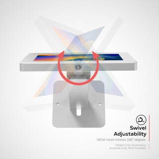 Foto 3 | Soporte De Sobremesa Cta Digital Sleek Para Tabletas Ipad, Color Blanco - Venta Internacional.