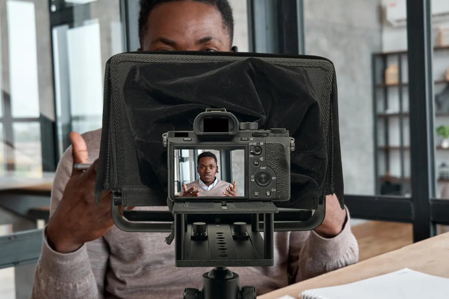 Foto 8 pulgar | Teleprompter Glide Gear Tmp100 Para Ipad/tableta/smartphone - Venta Internacional.