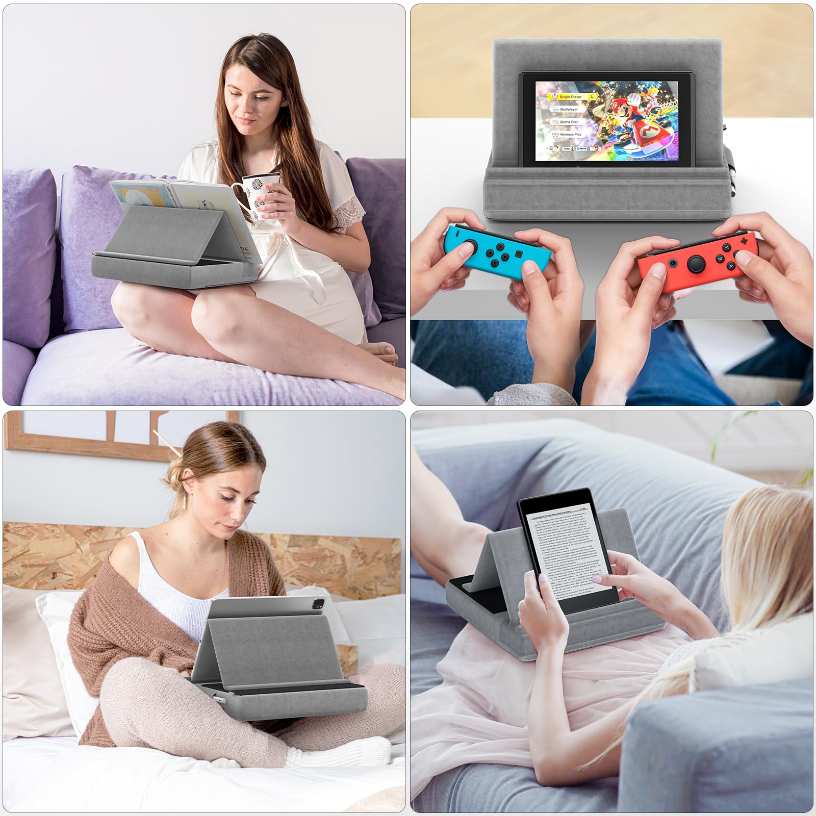 Foto 7 | Soporte De Almohada Para Tableta Kdd Con Visualización Multiángulo Para Ipad - Venta Internacional.