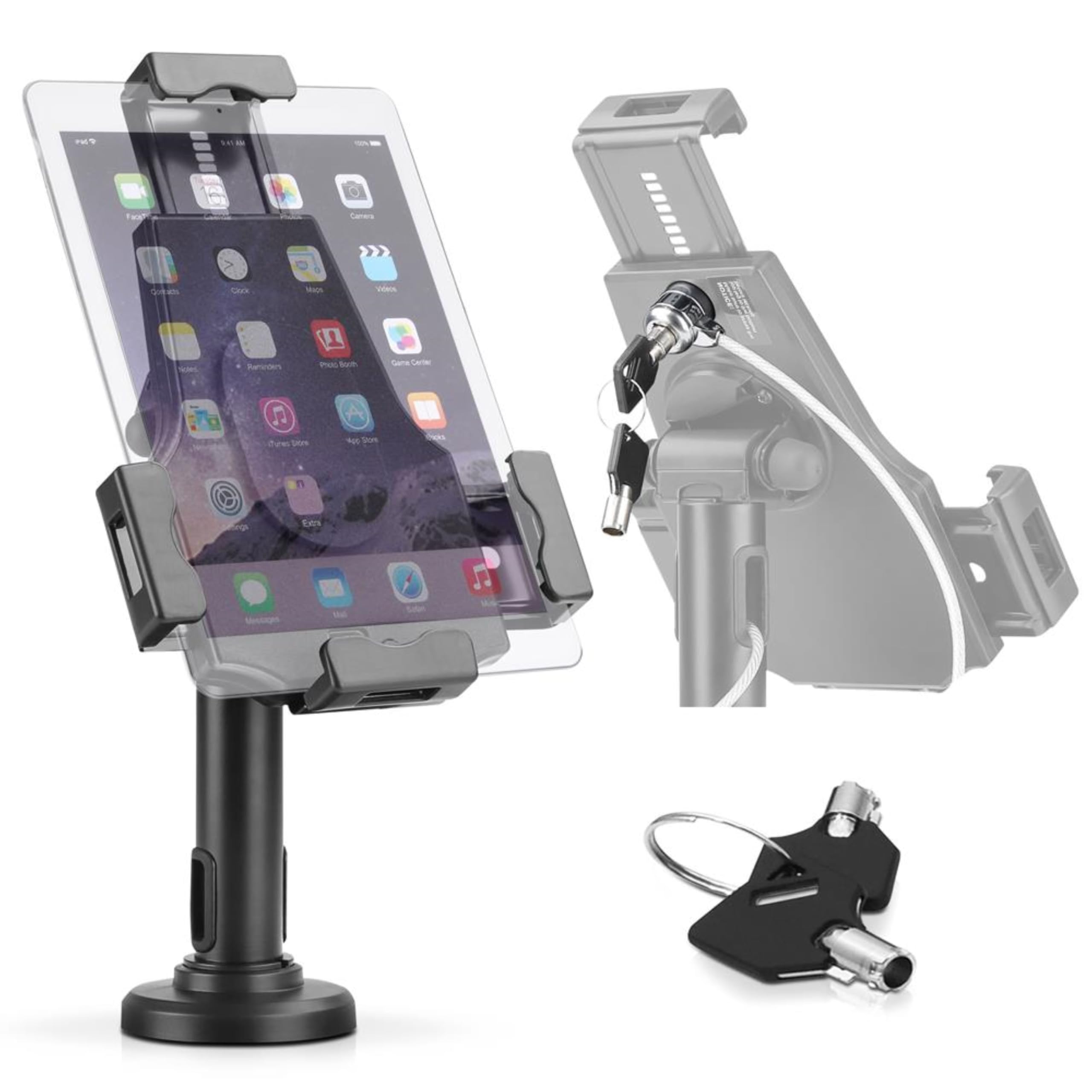 Foto 2 pulgar | Soporte De Seguridad Para Tabletas Kiosk Pyle Pspadlk8 Para Ipad, Kindle - Venta Internacional.