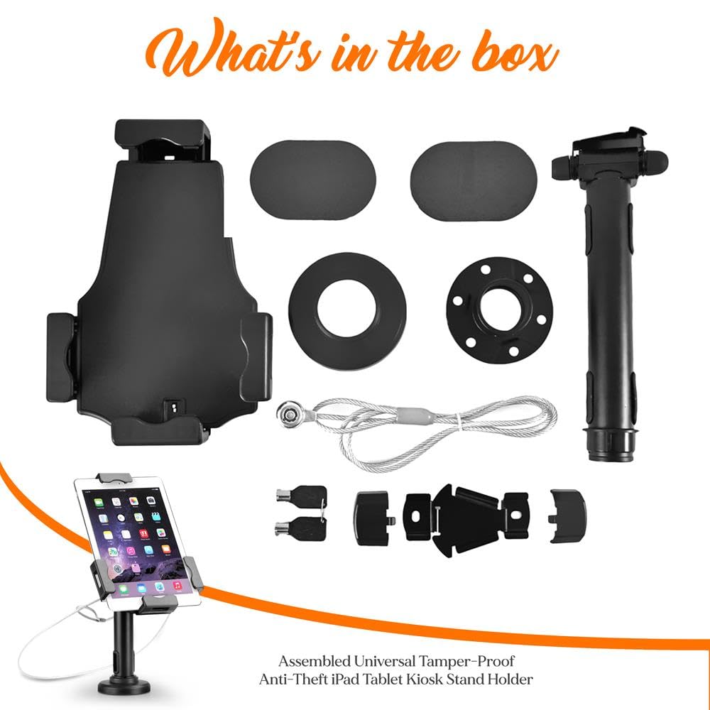 Foto 8 pulgar | Soporte De Seguridad Para Tabletas Kiosk Pyle Pspadlk8 Para Ipad, Kindle - Venta Internacional.