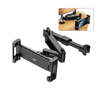 Foto 3 | Soporte Tablet Coche Auto Base Para Ipad Celular Ajustable Negro