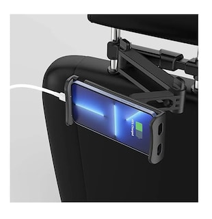 Foto 4 | Soporte Tablet Coche Auto Base Para Ipad Celular Ajustable Negro