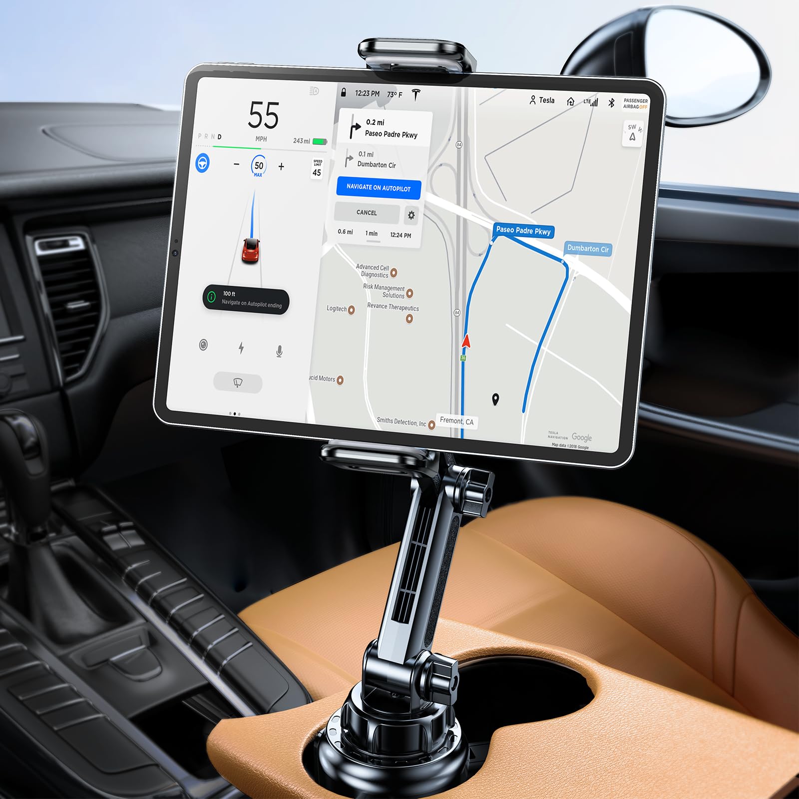 Foto 2 pulgar | Soporte Para Tableta Miracase Para Coche Ipad Samsung - Venta Internacional.