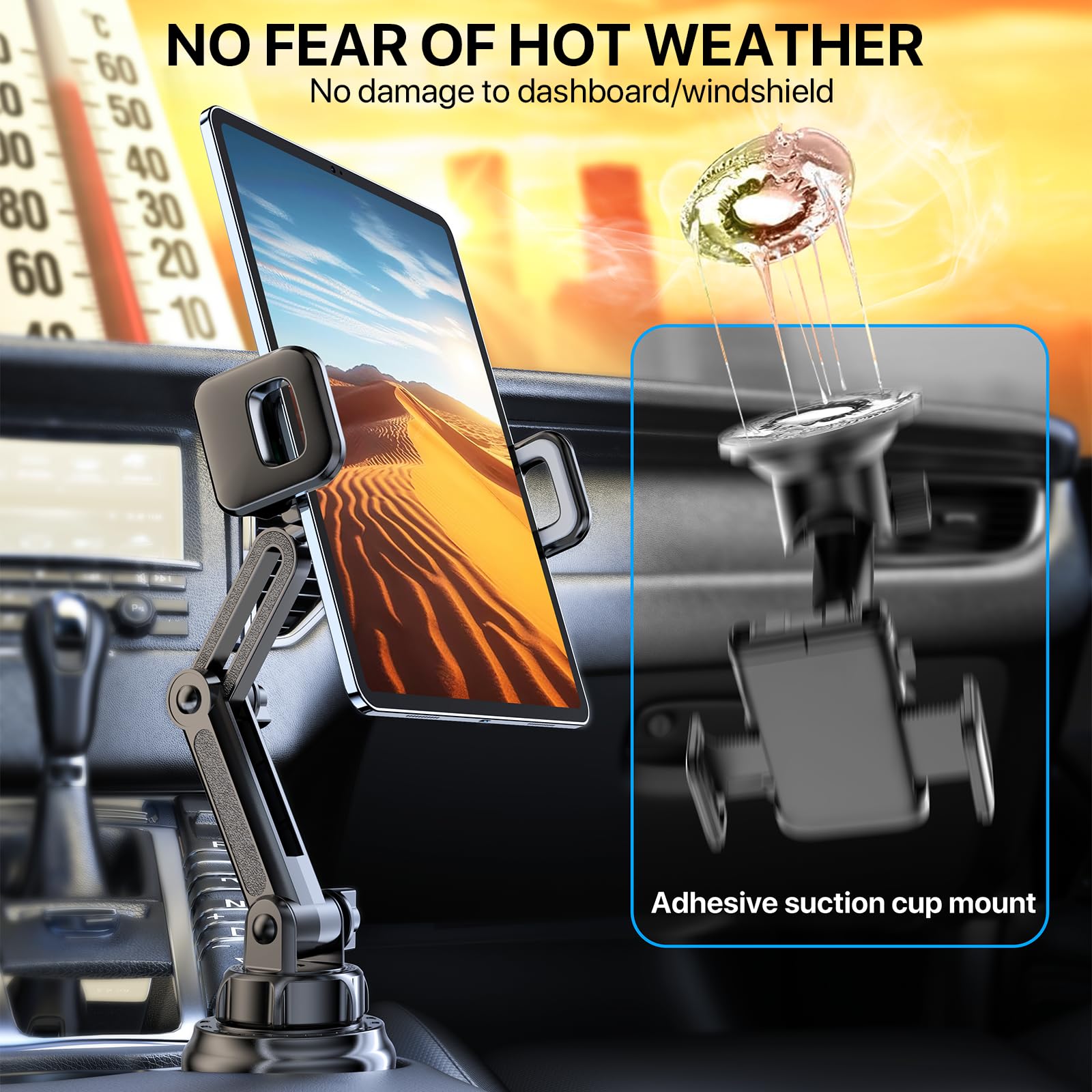 Foto 8 pulgar | Soporte Para Tableta Miracase Para Coche Ipad Samsung - Venta Internacional.