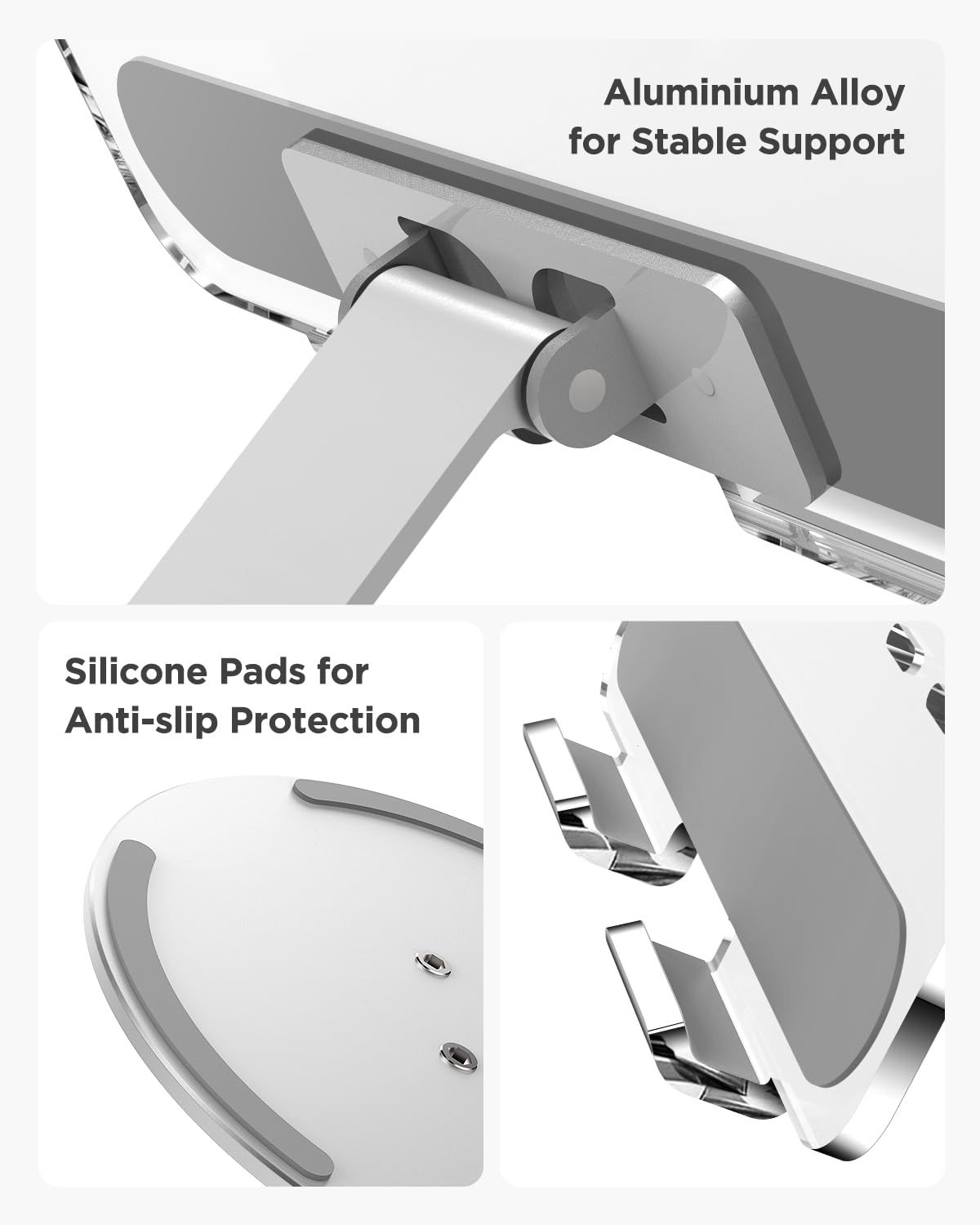 Foto 4 | Soporte Para Tableta Moko  Acrílico Ajustable  Para Ipad De 4 7 A 12 9 Pulgadas - Venta Internacional.
