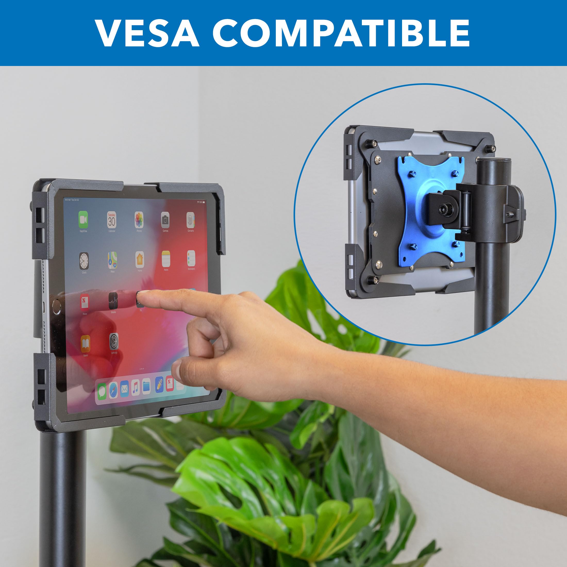 Foto 8 pulgar | Soporte De Pared Para Tableta Mount-it! Antirrobo Universal 9.7-13 - Venta Internacional.