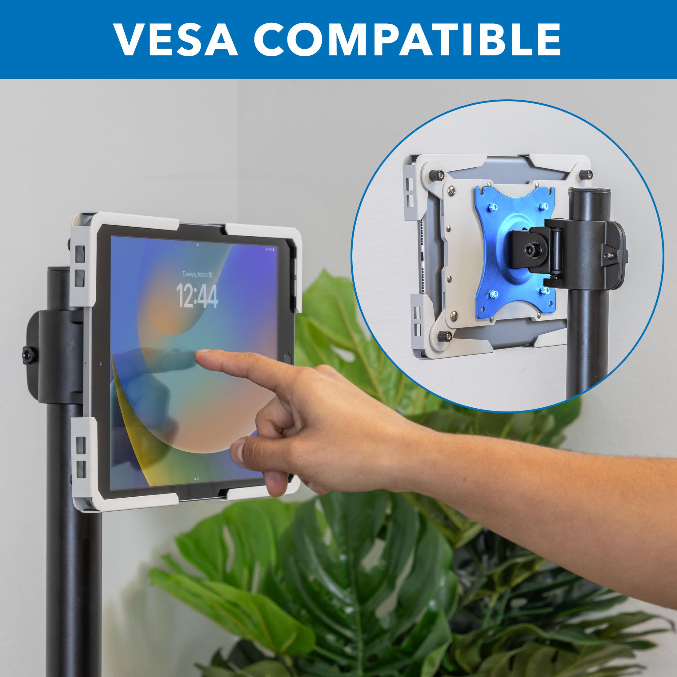 Foto 8 pulgar | Soporte De Pared Para Tableta Mount-it! Antirrobo Universal 9.7-13 - Venta Internacional.