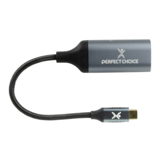Foto 2 | Adaptador Usb-c a Ethernet Perfect Choice Pc-101277 color Gris