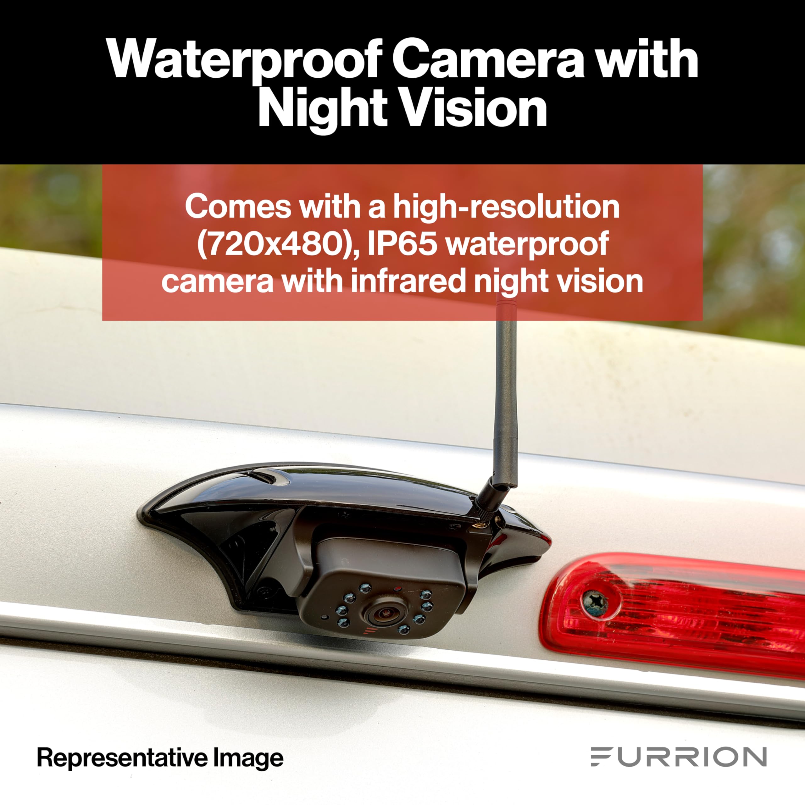 Foto 5 pulgar | Sistema Inalámbrico De Cámara De Respaldo Para Rv Furrion Vision S Fos43tasf - Venta Internacional.