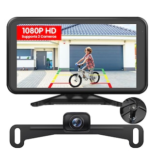 Foto 1 | Cámara de Respaldo Inalámbrica W12 para Coche 1080p Hd - Venta Internacional