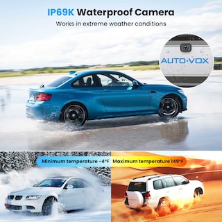 Foto 6 | Cámara de Respaldo Inalámbrica W12 para Coche 1080p Hd - Venta Internacional