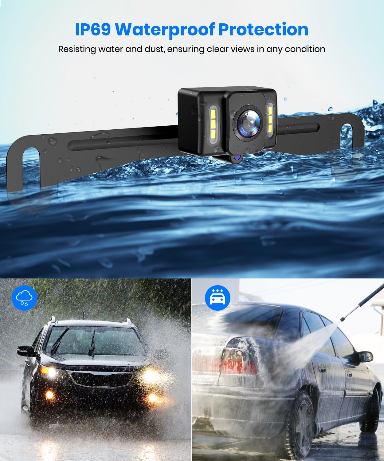 Foto 4 pulgar | Cámara de Respaldo Auto-vox hd 1080p-Venta Internacional