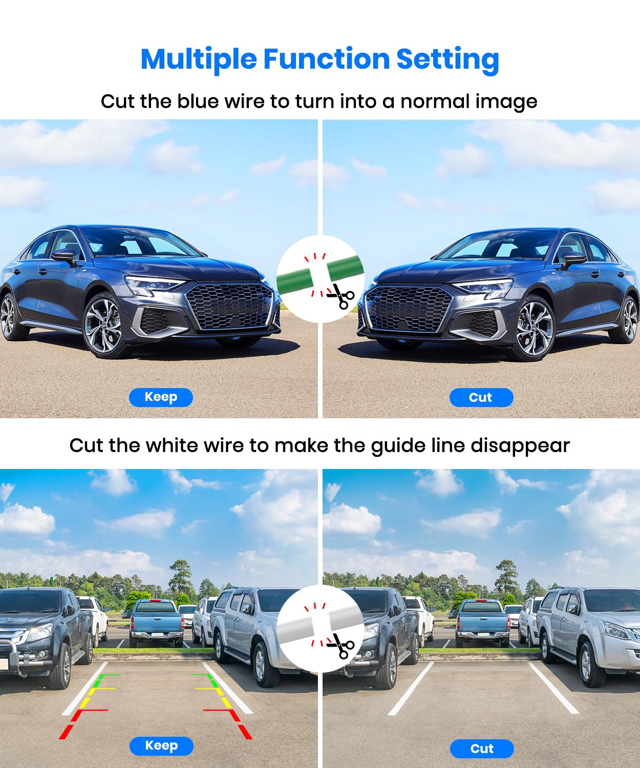 Foto 6 | Cámara de Respaldo Auto-vox hd 1080p-Venta Internacional