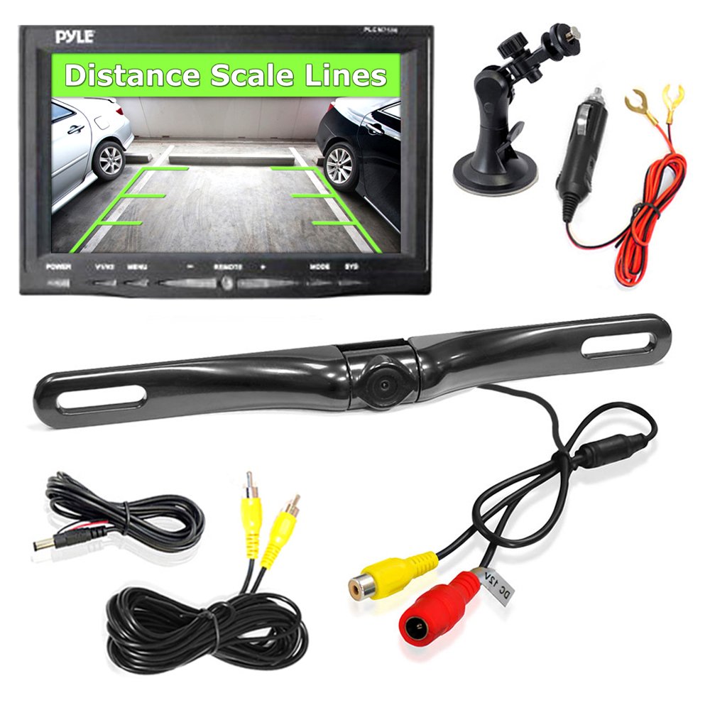 Foto 2 pulgar | Cámara De Respaldo Para Coche Pyle Plcm7500 Con Monitor Lcd Hd De 7 Pulgadas - Venta Internacional.