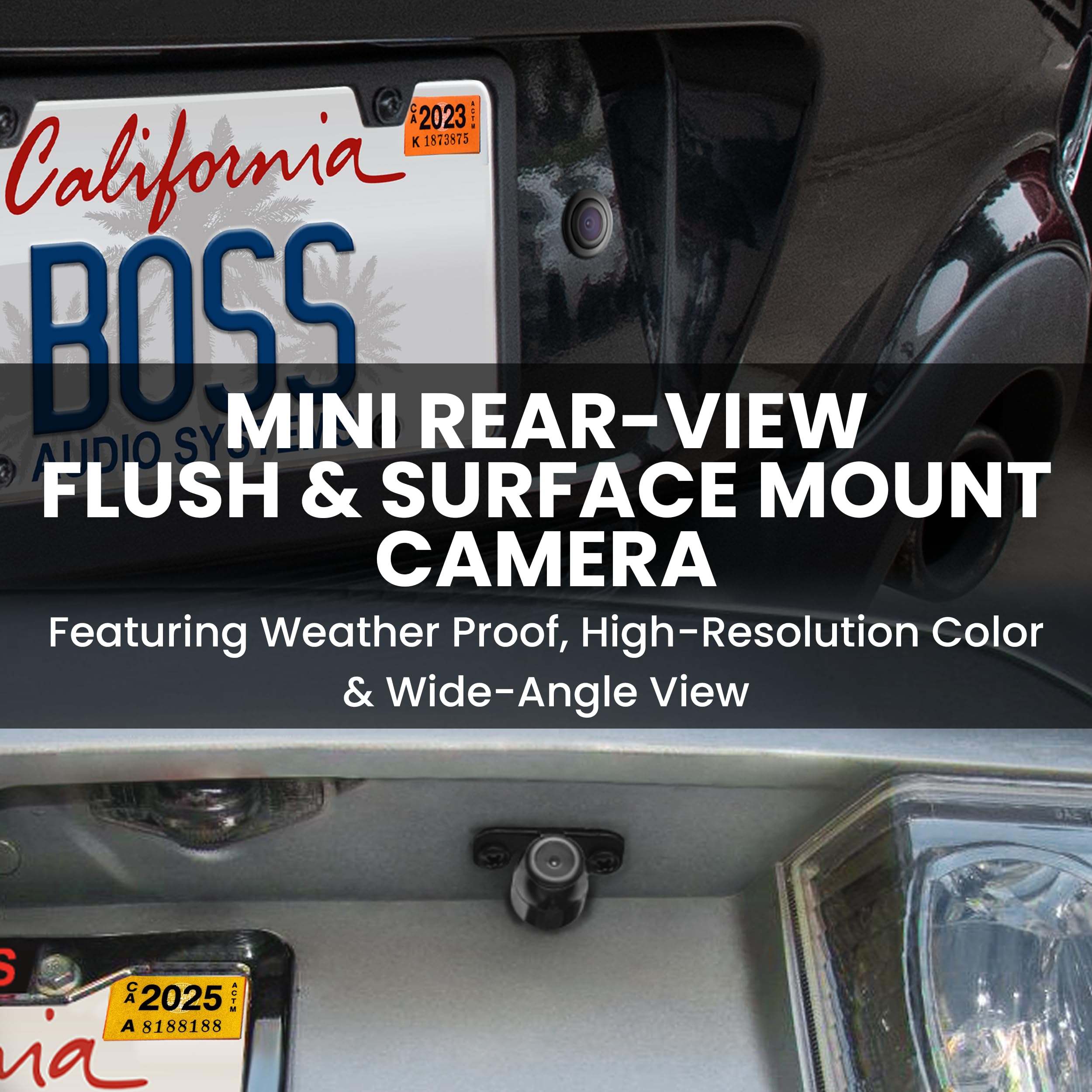 Foto 4 pulgar | Cámara Retrovisora De Marcha Atrás Para Coche Boss Audio Cam21 - Venta Internacional.