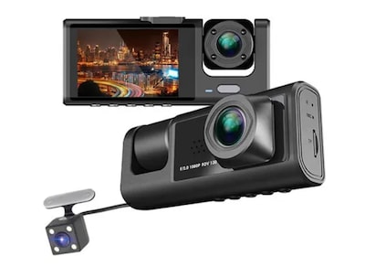 Foto 1 | Accesorios Camara 1080p Para Auto Hd Con 3 Cámaras