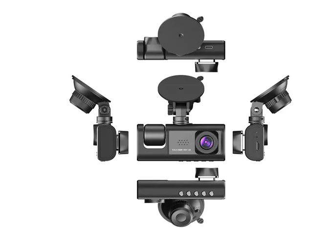 Foto 5 pulgar | Accesorios  Camara 1080p Para Auto Hd Con 3 Cámaras