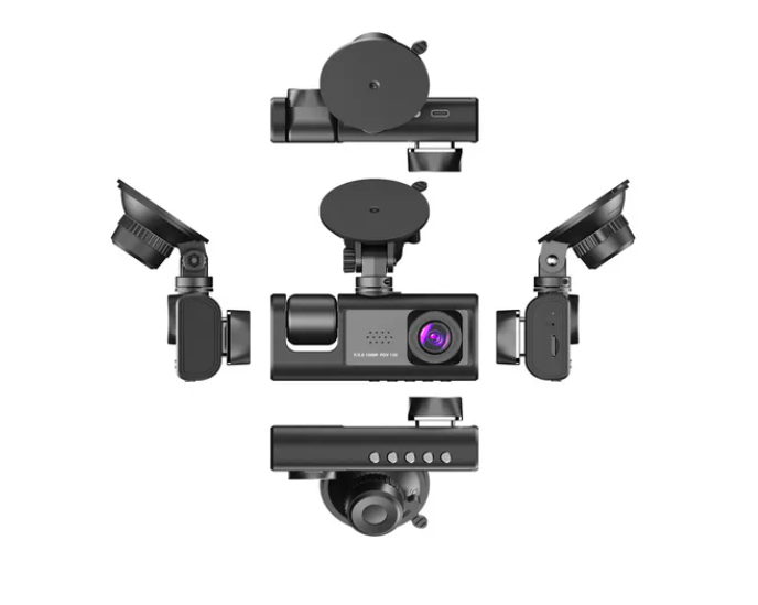 Foto 5 pulgar | Accesorios Dash Camara 1080p Para Auto Hd Con 3 Cámaras