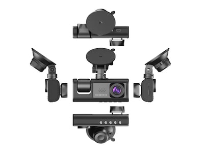 Foto 4 | Accesorios Dash Camara 1080p Para Auto Hd Con 3 Cámaras