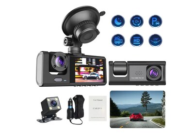 Foto 2 | Cámara De Tablero Hd De 1080p Cámara De Coche Pantalla De 2