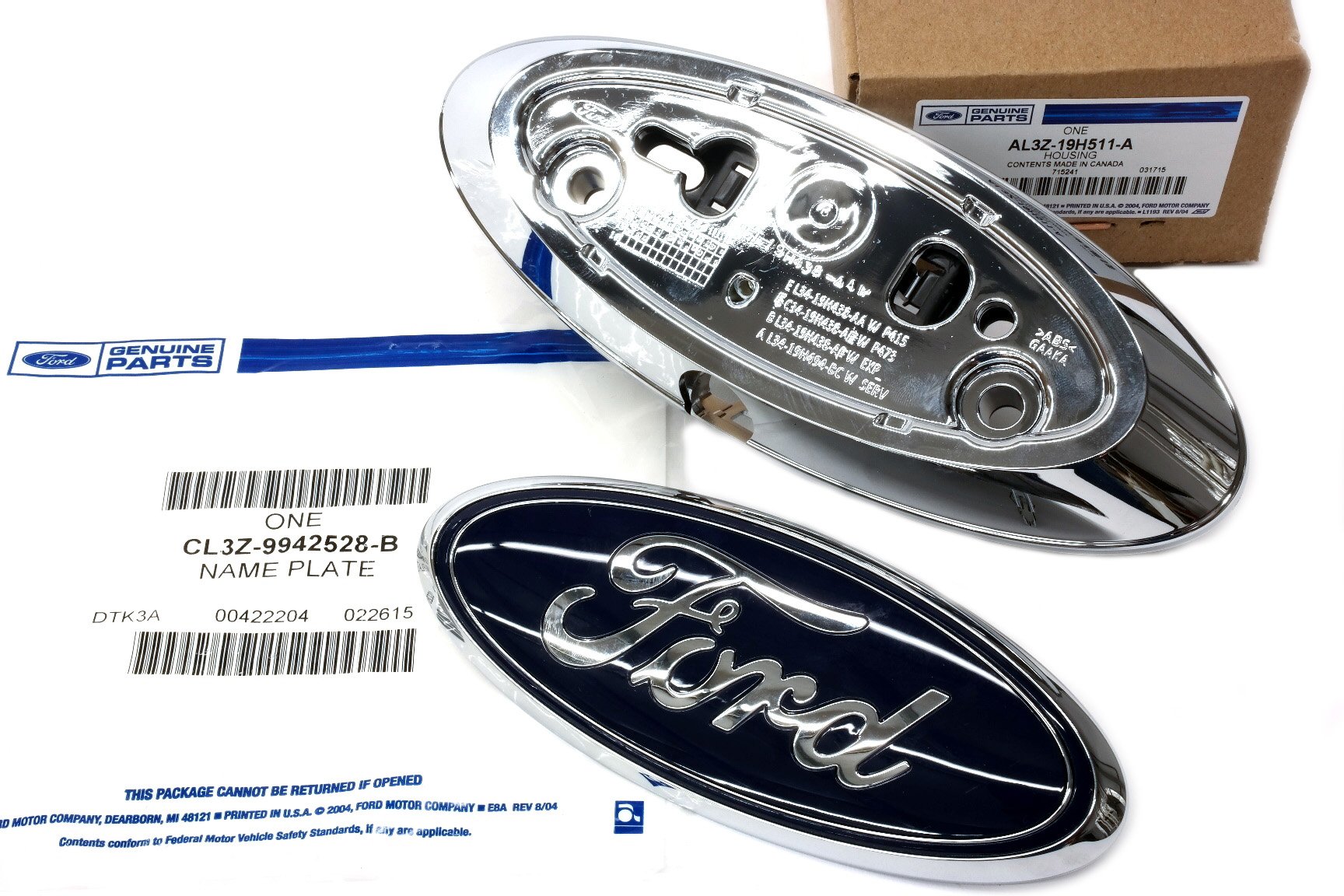 Bisel Y Emblema De La Carcasa De La Cámara Trasera Para La Ford F-150 - Venta Internacional. $1,999