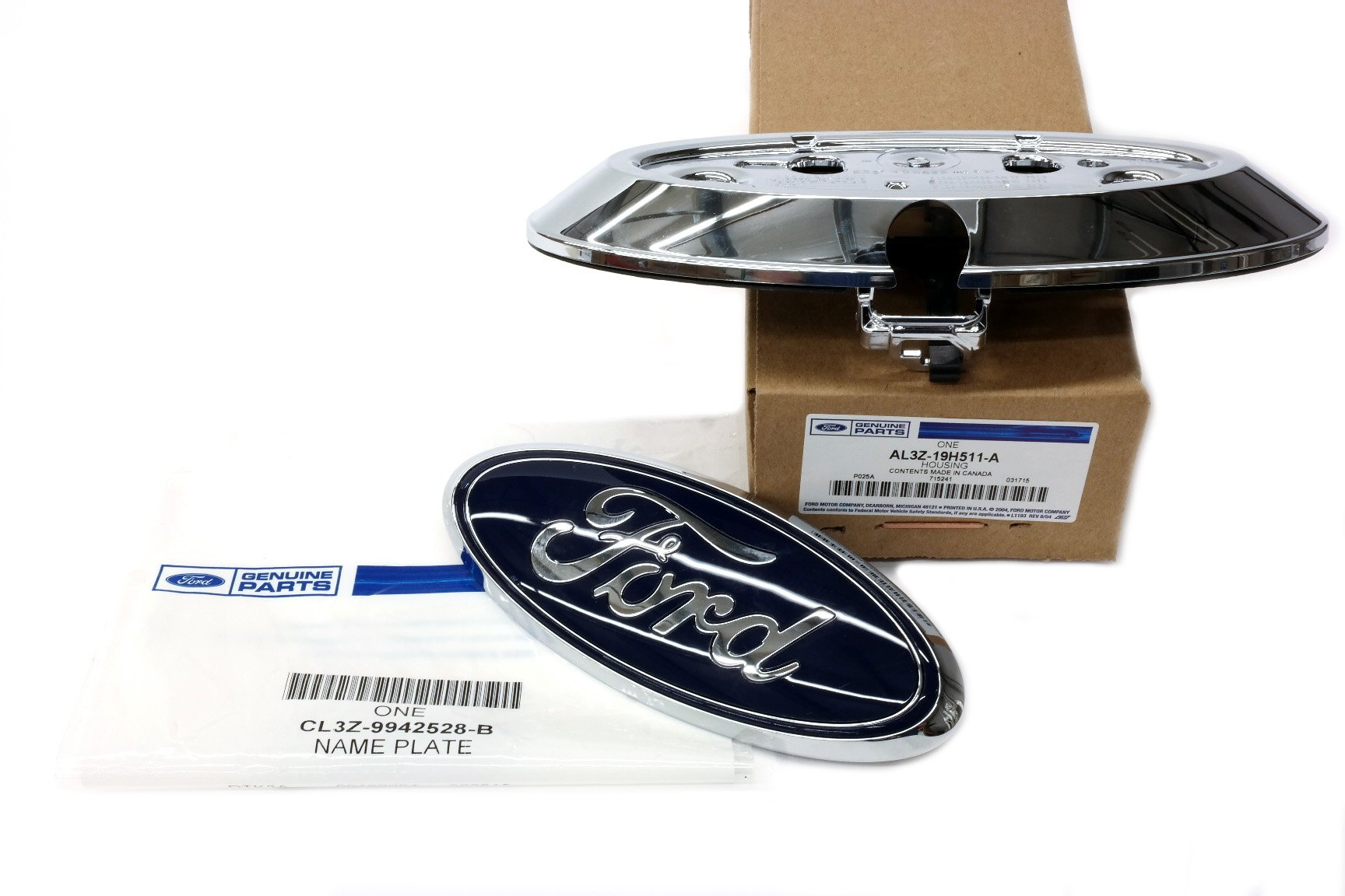 Foto 3 pulgar | Bisel Y Emblema De La Carcasa De La Cámara Trasera Para La Ford F-150 - Venta Internacional.