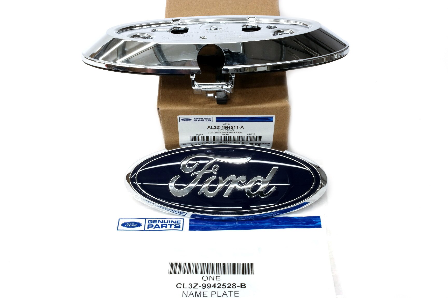 Foto 4 pulgar | Bisel Y Emblema De La Carcasa De La Cámara Trasera Para La Ford F-150 - Venta Internacional.