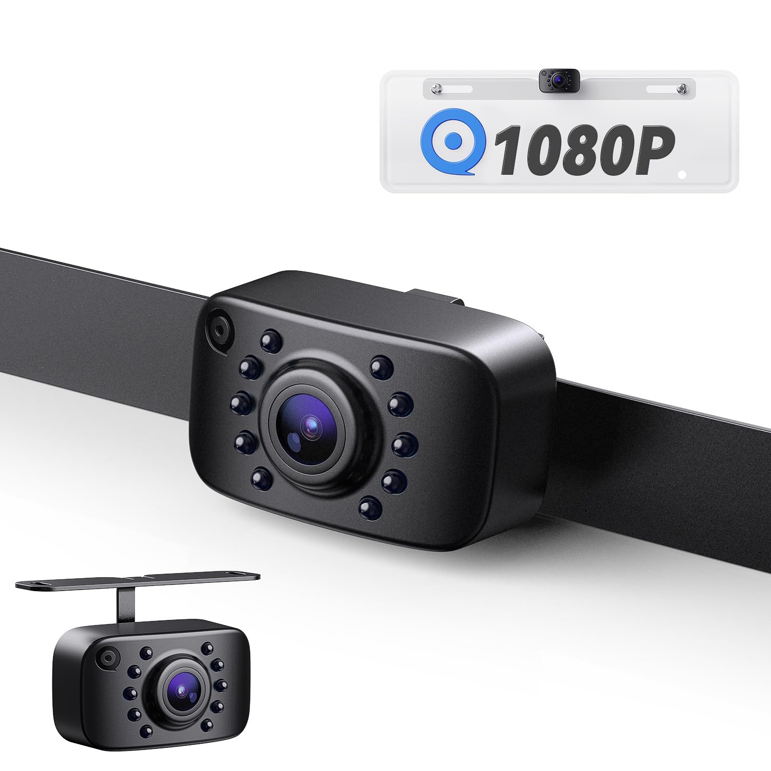 Cámara De Respaldo Erapta Agqt01 Hd 1080p Impermeable Para Coche - Venta Internacional. $1,409