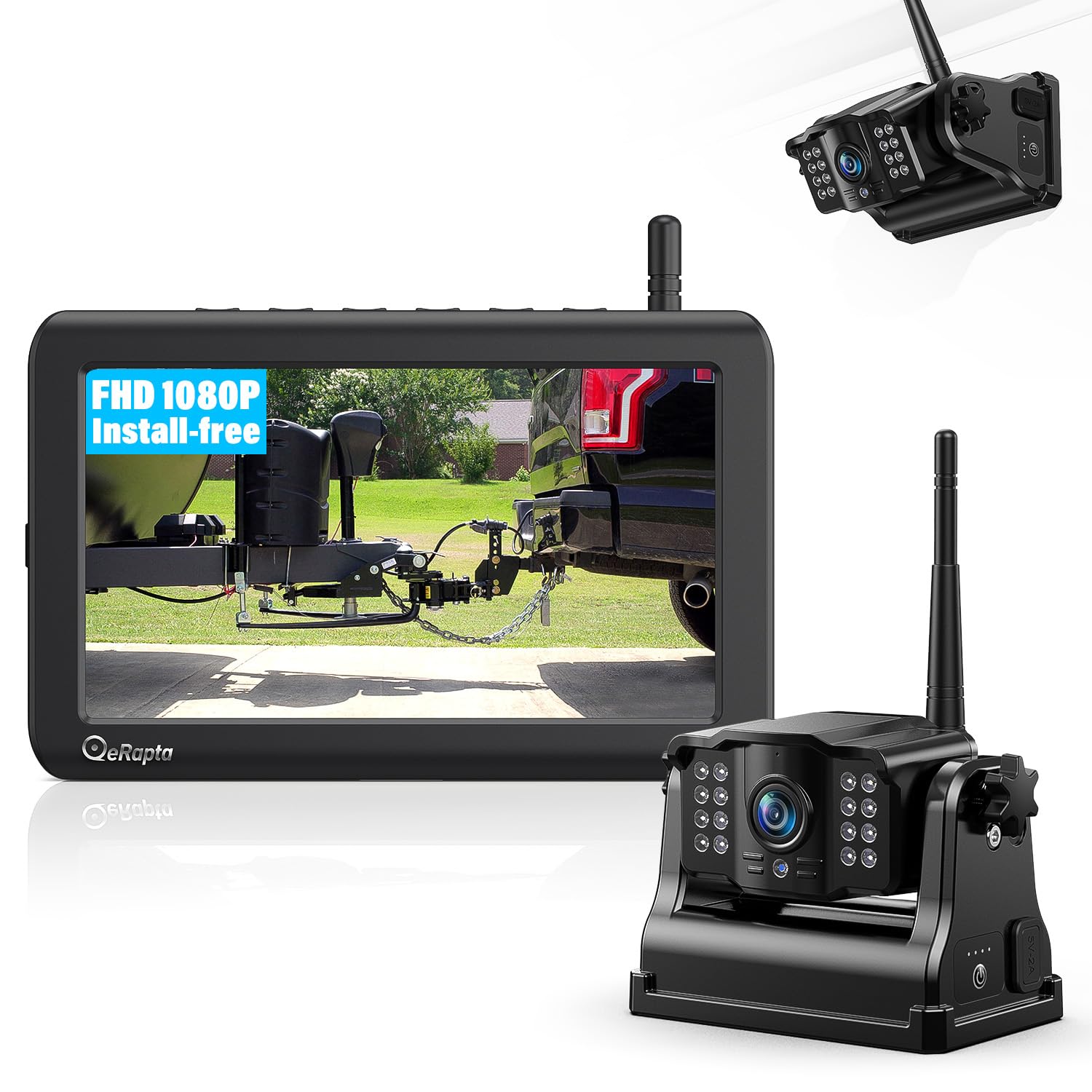 Cámara De Respaldo Inalámbrica Erapta Act501 De 5» Con Monitor 1080p - Venta Internacional. $3,487